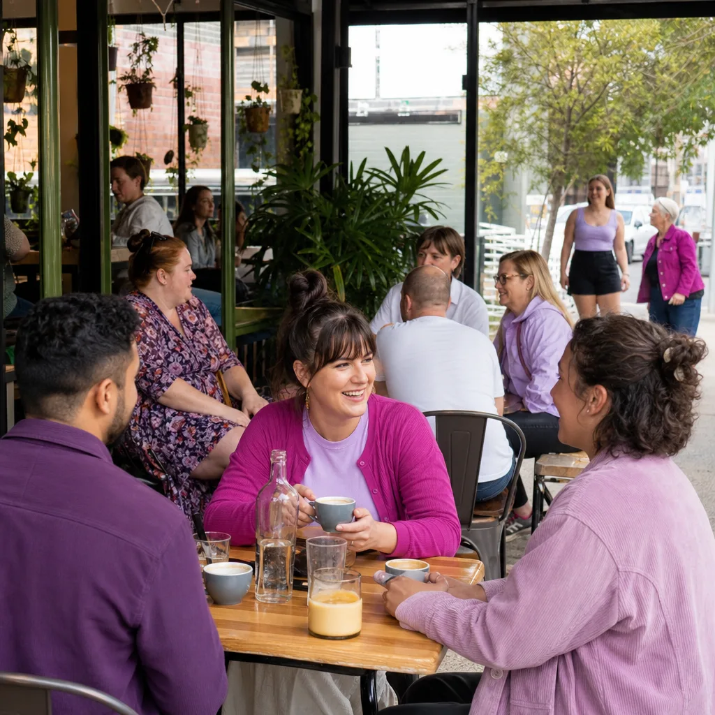 A group taking part in a friendly adult class in Ipswich